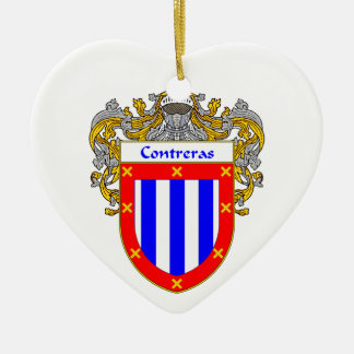 Ornamento De Cerâmica Crista da brasão/família de Contreras