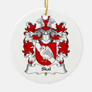 Ornamento De Cerâmica Crista da família de Skal