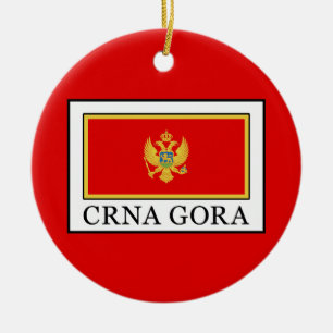 Ornamento De Cerâmica Crna Gora