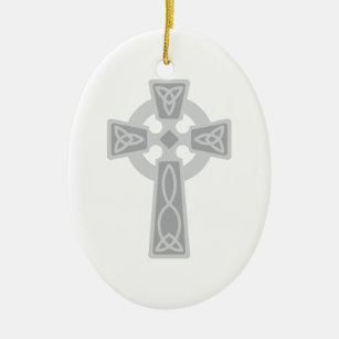 Ornamento De Cerâmica Cruz celta