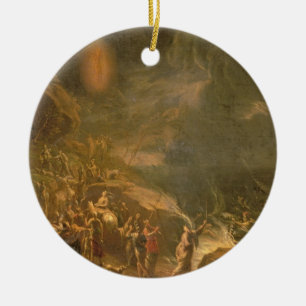 Ornamento De Cerâmica Cruzando o Mar Vermelho