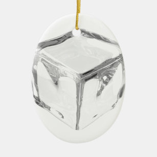 Ornamento De Cerâmica Cubo de gelo
