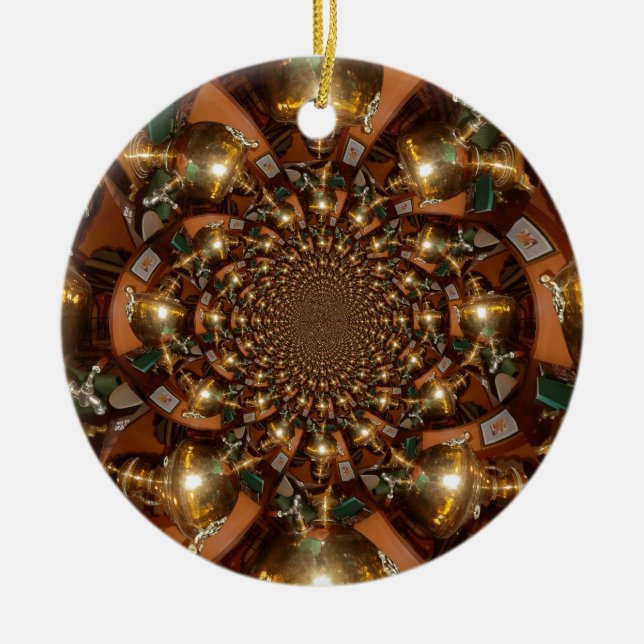 Ornamento De Cerâmica Cultura de prata e ouroElegante de chá - Vintage S (Frente)