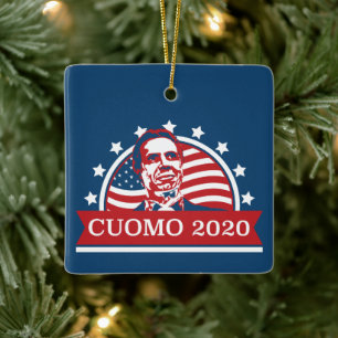 Ornamento De Cerâmica Cuomo 2020  Votação do Presidente