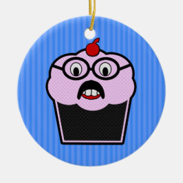 Ornamento De Cerâmica Cupcake Studmuffin