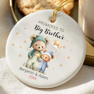 Ornamento De Cerâmica Cute promovido a ursinhos de pelúcia grandes natal