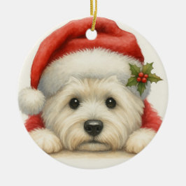 Ornamento De Cerâmica Cute Westie