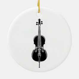 Ornamento De Cerâmica CYOverture Cello Ornament