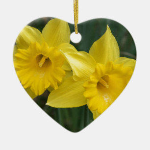 Ornamento De Cerâmica daffodils