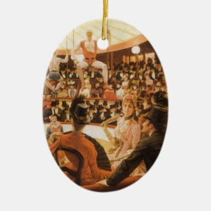 Ornamento De Cerâmica Damas Esportistas (também conhecido como Amante do
