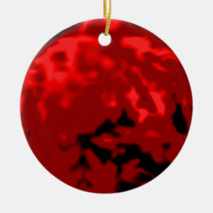 Ornamento De Cerâmica Dançando Bola Red Silver Trans MUSEUM Zazzle Gifes