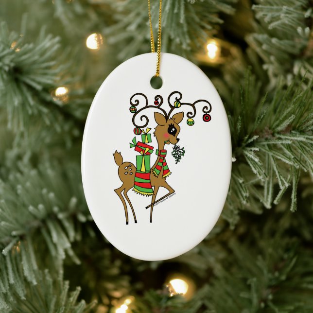 Ornamento De Cerâmica Dançarino (Árvore)