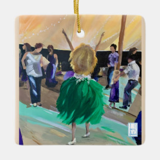 Ornamento De Cerâmica Dancer Ornament