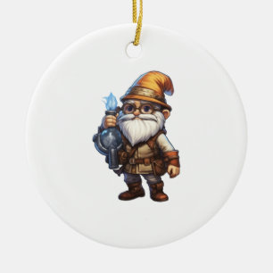 Ornamento De Cerâmica DD Gnome Artificer
