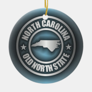 Ornamento De Cerâmica De "aço 2" North Carolina