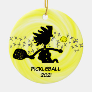 Ornamento de Cerâmica de Natal no Feriado de Pick