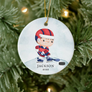 Ornamento de Cerâmica de Natal Personalizado