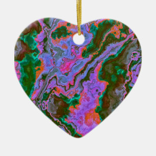 Ornamento de Cerâmica de Sour Marble