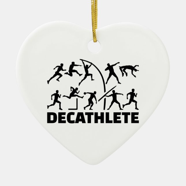 Ornamento De Cerâmica Decathlete (Frente)