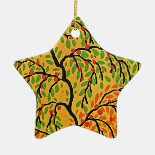 Ornamento De Cerâmica Deco de Arte de Seguy #1 em Emporio Moffa (Frente)