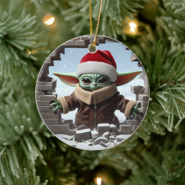 Ornamento De Cerâmica Decoração da árvore de Natal (Árvore)