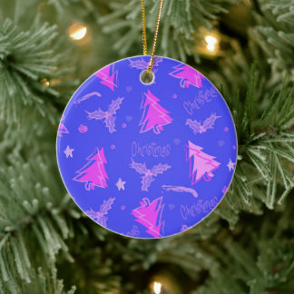 Ornamento De Cerâmica Decoração da Dopamina Natal