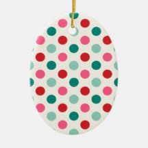 Decoração de árvore de Natal préppy rosa, vermelha