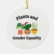 Decoração de jardim engraçada para plantas polític