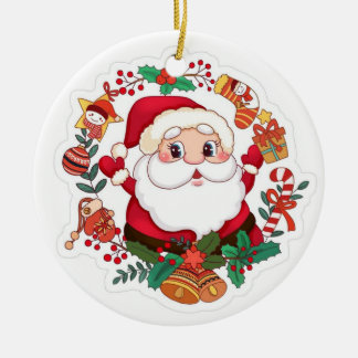 Ornamento De Cerâmica Decoração de Natal em Casa