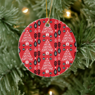 Ornamento De Cerâmica Decoração de Natal Norueguês