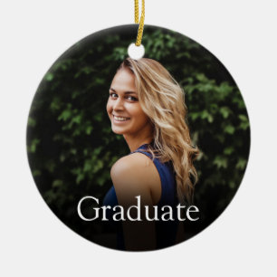 Ornamento De Cerâmica Definição de Graduada Rosa Foto Feminina