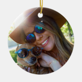 Ornamento De Cerâmica Definição de Melhor Esposa do Mundo Foto Natal