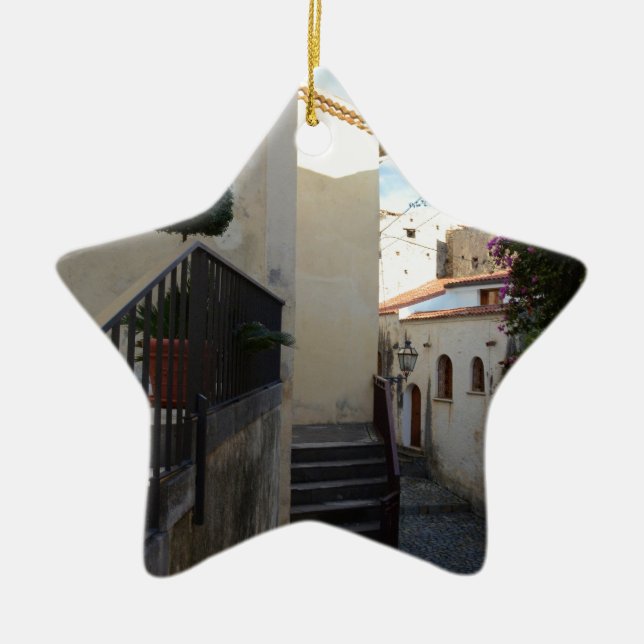 Ornamento De Cerâmica Dentro Scalea (Frente)