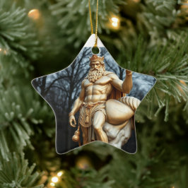 Ornamento De Cerâmica Der größte Held aller Zeiten – Herkules in Gold