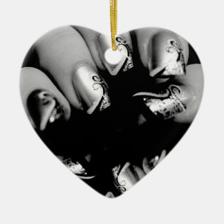 Ornamento De Cerâmica Descaroços do Designer