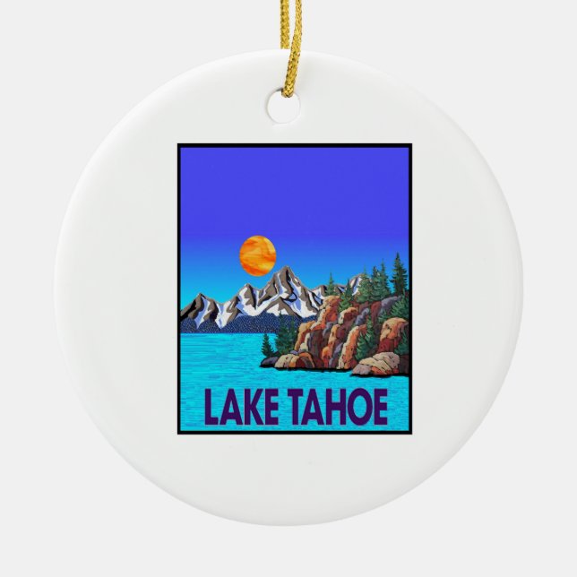 ORNAMENTO DE CERÂMICA DESEJO VOCÊ MESMO LÁ (Frente)