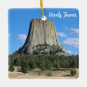 Ornamento De Cerâmica Desejos da Devils Tower