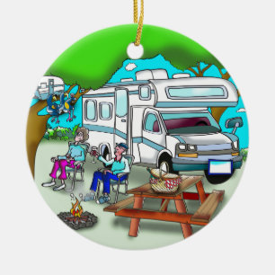Ornamento De Cerâmica Desenhos animados 9475 do rv