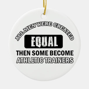 Ornamento De Cerâmica Design atlético dos instrutores