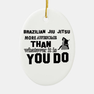 Ornamento De Cerâmica Design brasileiro impressionante do jitsu do jiu