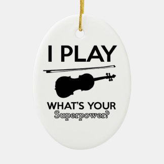 Ornamento De Cerâmica design da viola