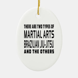 Ornamento De Cerâmica Design das artes marciais de Jiu-Jitsu do