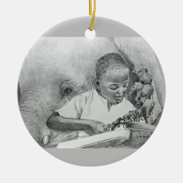 ORNAMENTO DE CERÂMICA DESIGN DAS SEMENTES DE MOSTARDA GROW-ORNAMENT POR (Frente)