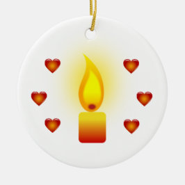 Ornamento De Cerâmica Design de aspas Inspiradoras brancas