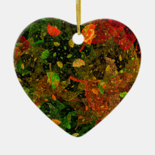 Ornamento De Cerâmica Design de decoração colorida de outono