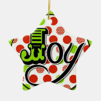 Ornamento De Cerâmica design de natal caprichoso