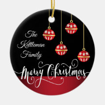 Design de Natal de Script Decorativo