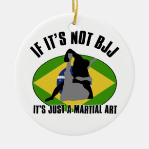 Ornamento De Cerâmica design do brasilião-jiu-jitsu