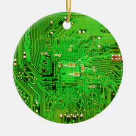 Ornamento De Cerâmica Design do Conselho de circuito