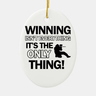 Ornamento De Cerâmica design do paintball